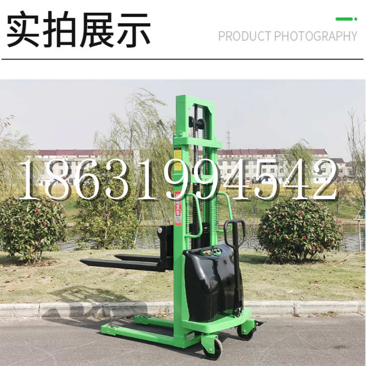 辽宁省电动叉车堆高车液压铲车电瓶1吨2吨站驾步行式小型全自动叉车